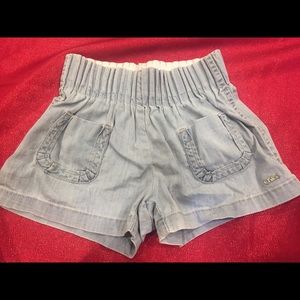 Authentic Chloe jean shorts; size 6